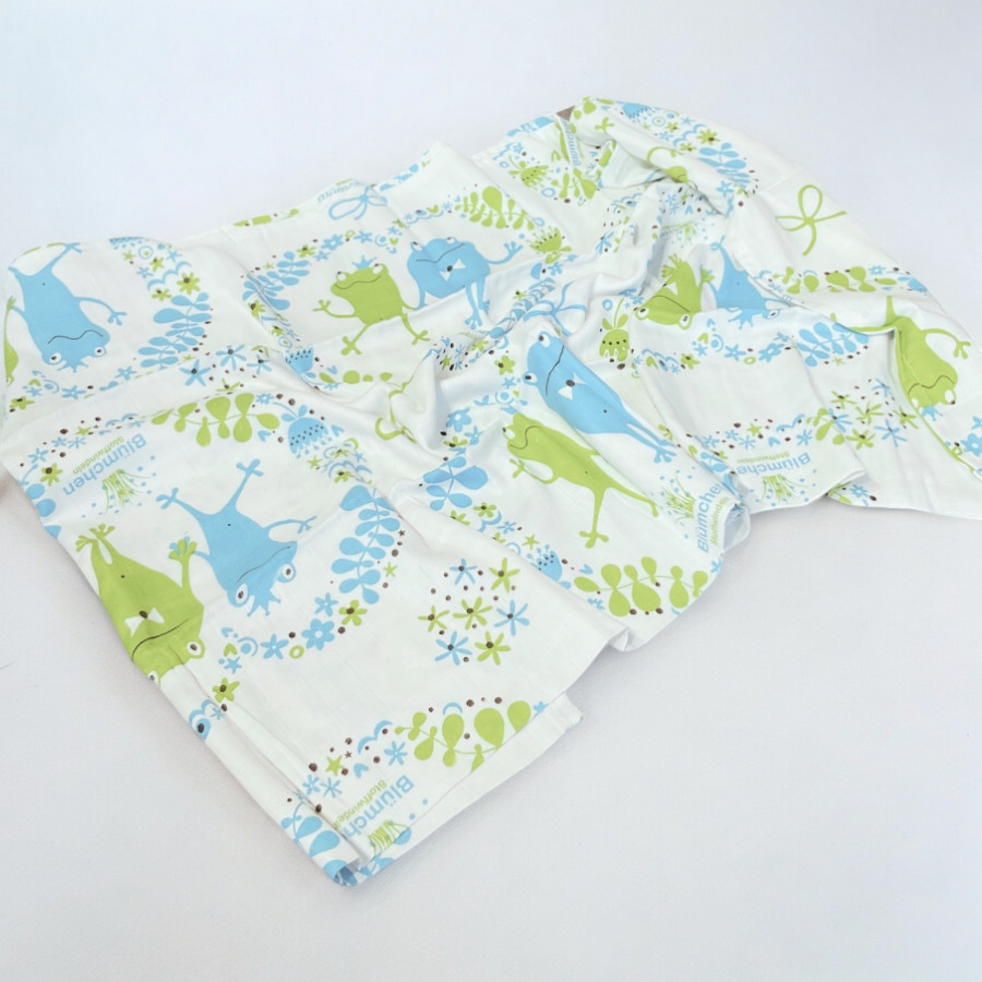 Baumwollpucktuch groß 120 x 120 cm